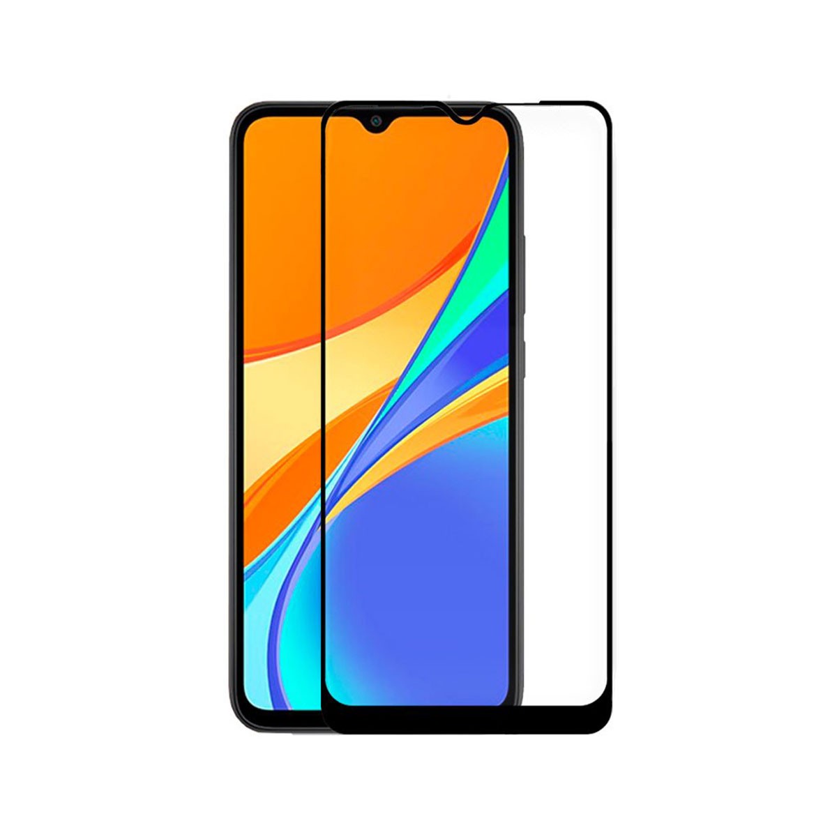 Cường lực full màn cho Xiaomi Redmi 9C (Đen)