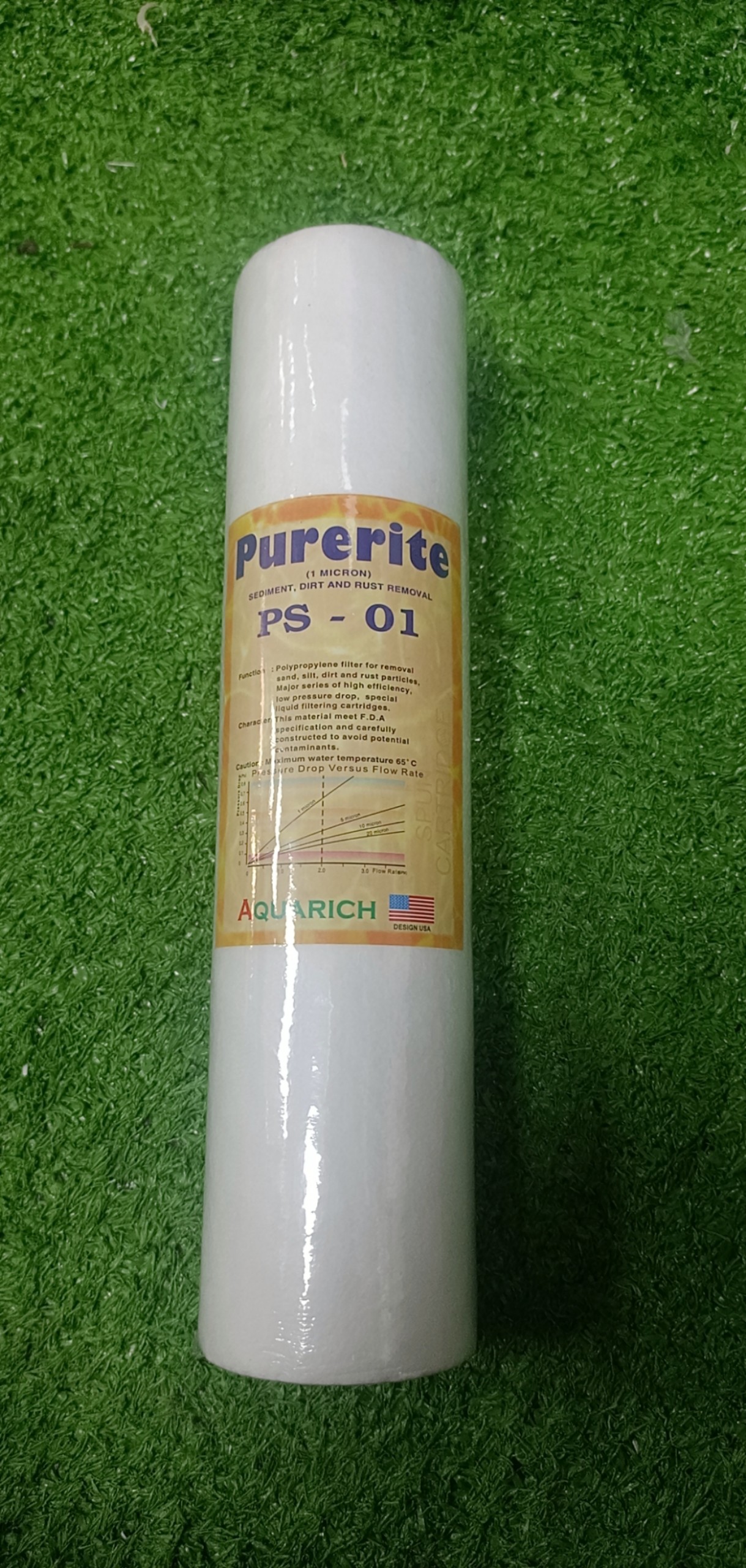 Combo 5 Lõi lọc thô PP 10in - kích thước 1 micron