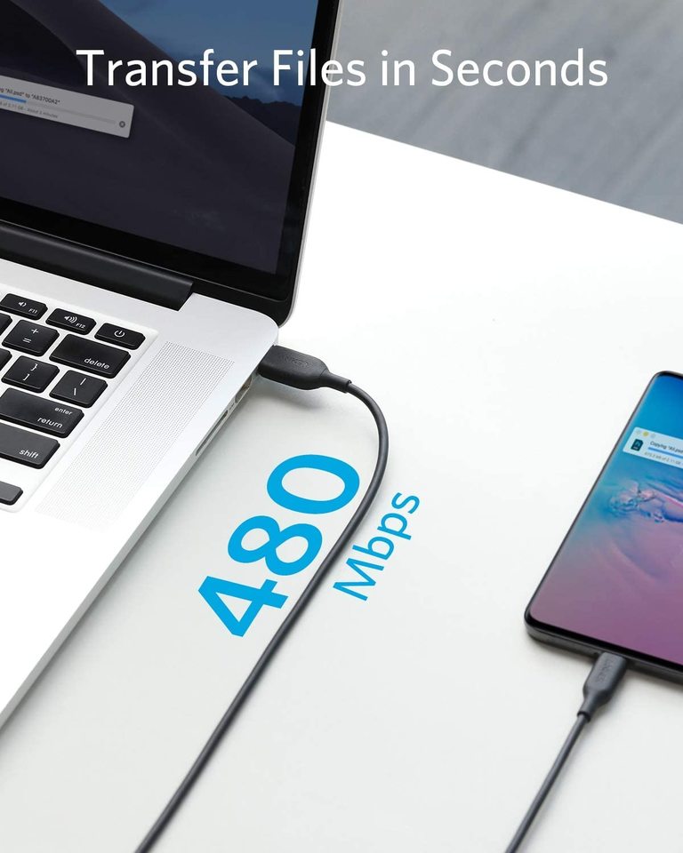 PowerLine III USB-C to USB-C Cable A8852 - 0.9m