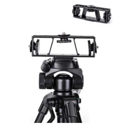 KHUNG GẮN NHIỀU ĐIỆN THOẠI, THIẾT BỊ LÊN TRIPOD