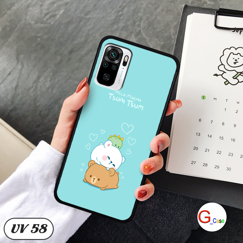 Ốp điện thoại XIAOMI REDMI NOTE 10 - lưng nhám viền dẻo