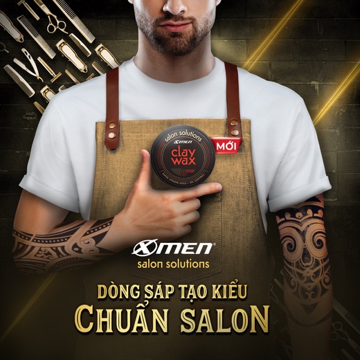 Sáp đất sét Xmen Salon Solutions - Clay Wax 70g