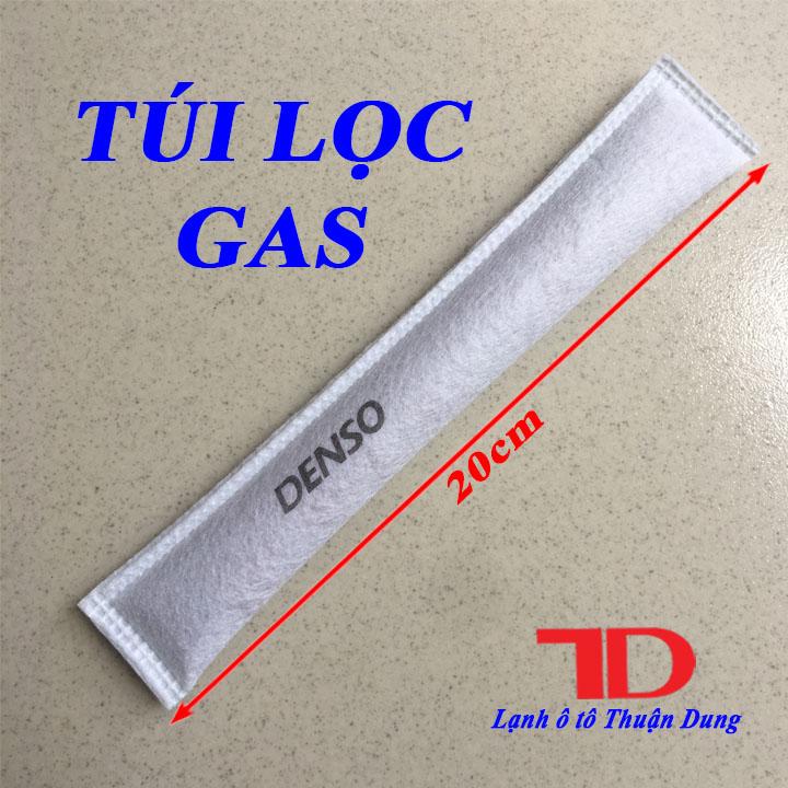 Túi lọc gas Denso, lốc điều hòa ô tô 20cm - Vật Tư Điện Lạnh Ô Tô Thuận Dung