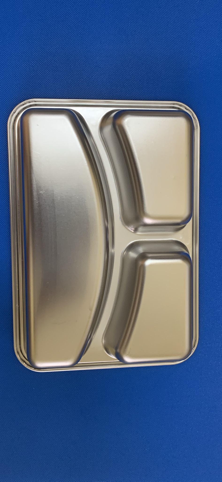 Khay cơm 3 ngăn sâu lòng inox cao cấp