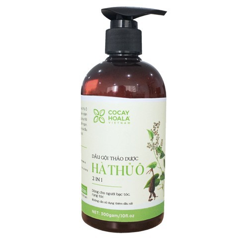 [HCM]Dầu Gội Thảo Dược Hà Thủ Ô Cocayhoala 300ml 2in1