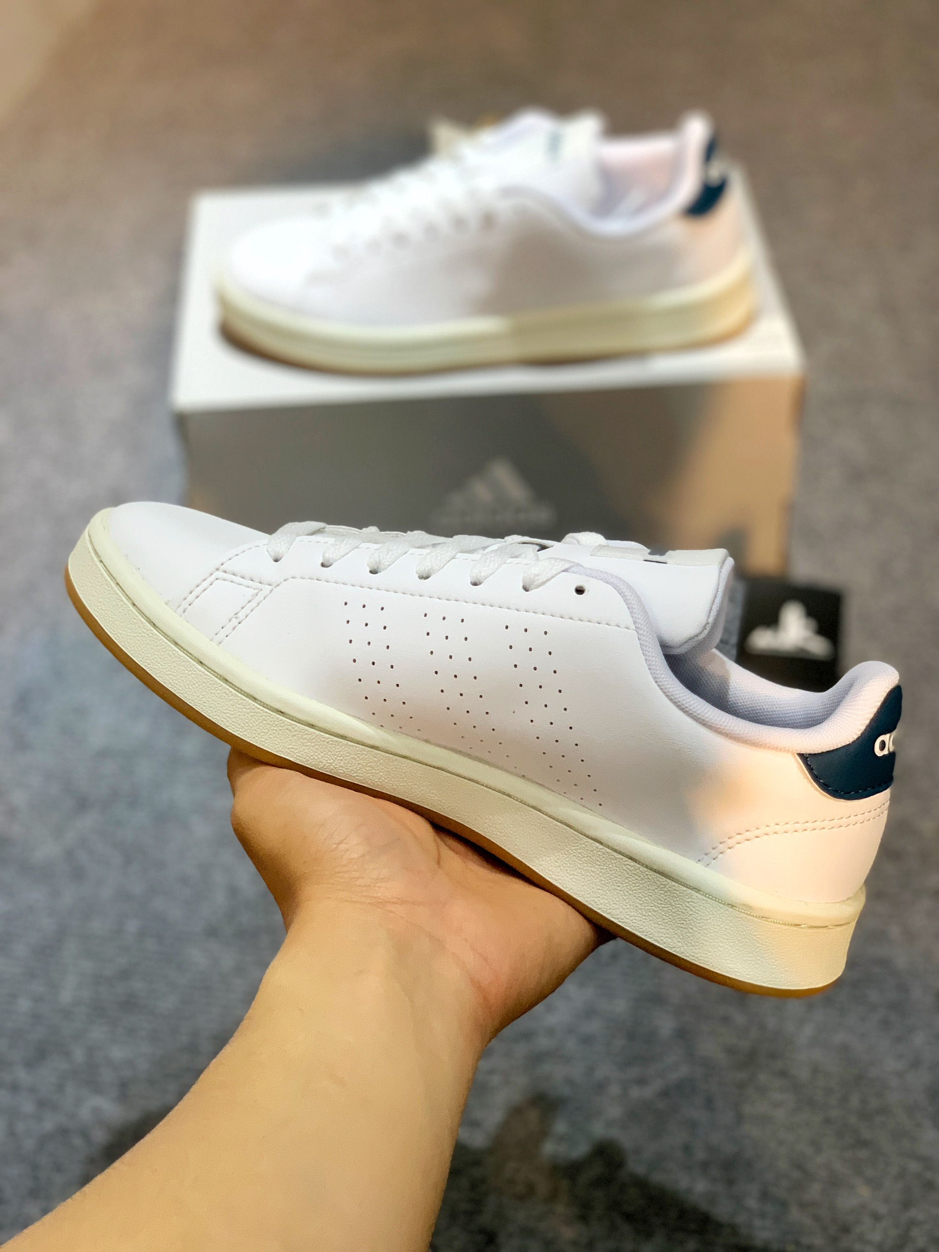 [CHÍNH HÃNG] Giày Adidas Advantage Navy GZ5302