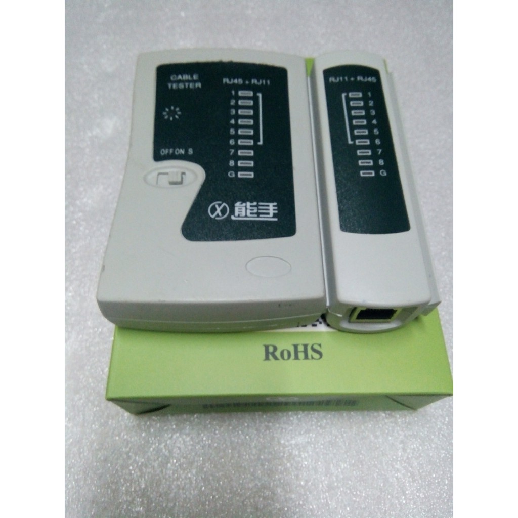 Hộp test mạng RJ 45, RJ 11