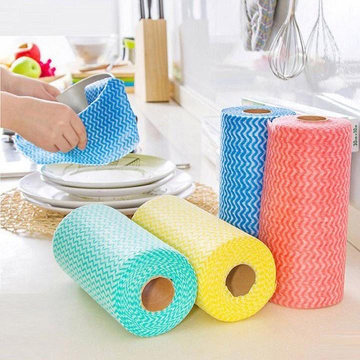 Cuộn khăn giấy lau bếp đa năng 50 tờ KL692