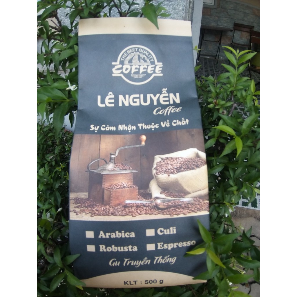 [HCM]500gr Cafe sạch rang mộc xay sẵn.