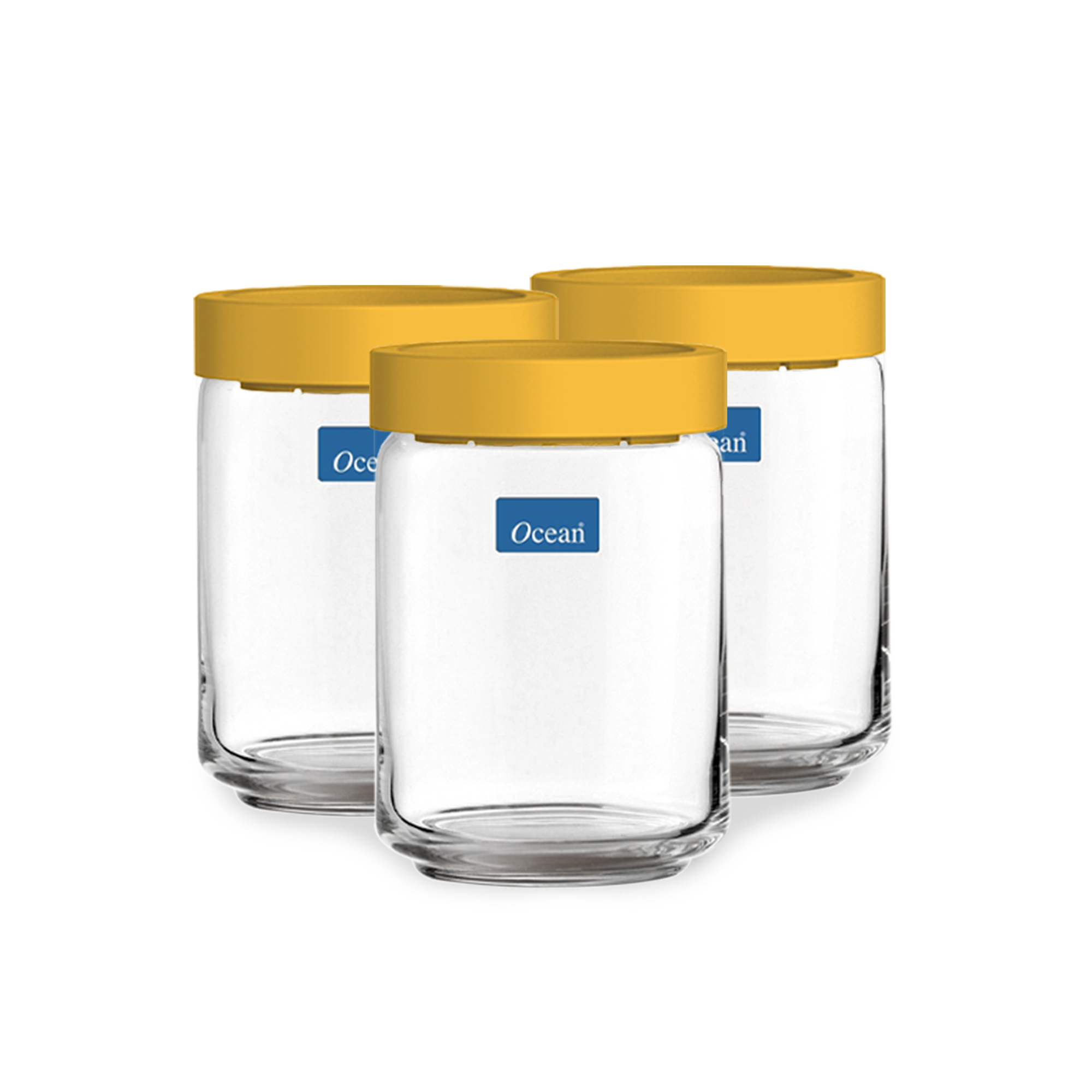 Bộ 3 hũ thủy tinh Rego 650ml