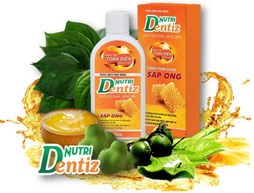 Dung Dịch Nha Khoa NUTRIDENTIZ - Cho Răng Lợi Chắc Khỏe