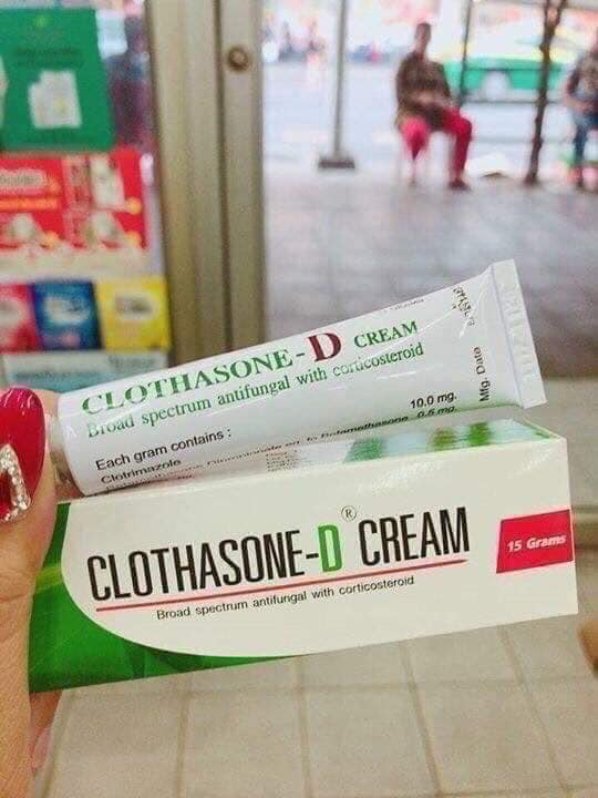 Kem Bôi Nấm Móng Tay Chân CLOTHASONE-D Thái Lan