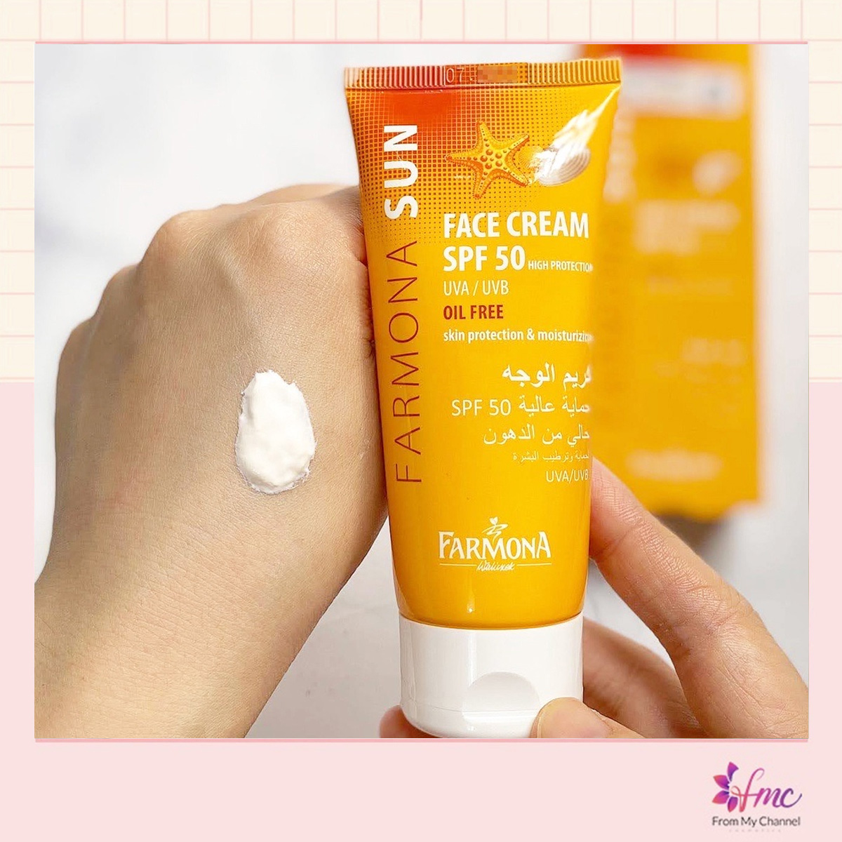 Kem chống nắng Farmona Sun Face Cream SPF50 + Tặng 1 túi chườm giảm đau bụng