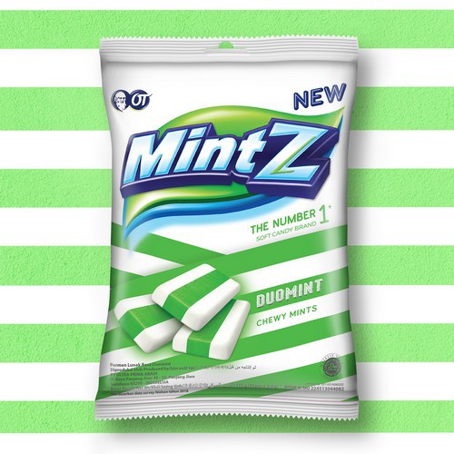 Kẹo mềm mintz duomint chewy mints vị bạc hà