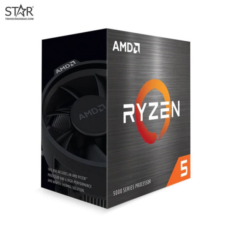 Bảng giá CPU AMD RYZEN 5 5600X (3.7GHz Up to 4.6GHz, AM4, 6 Cores 12 Threads) Box Chính Hãng Phong Vũ