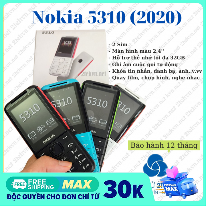 Điện thoại Nokia 5310 phiên bản 2020