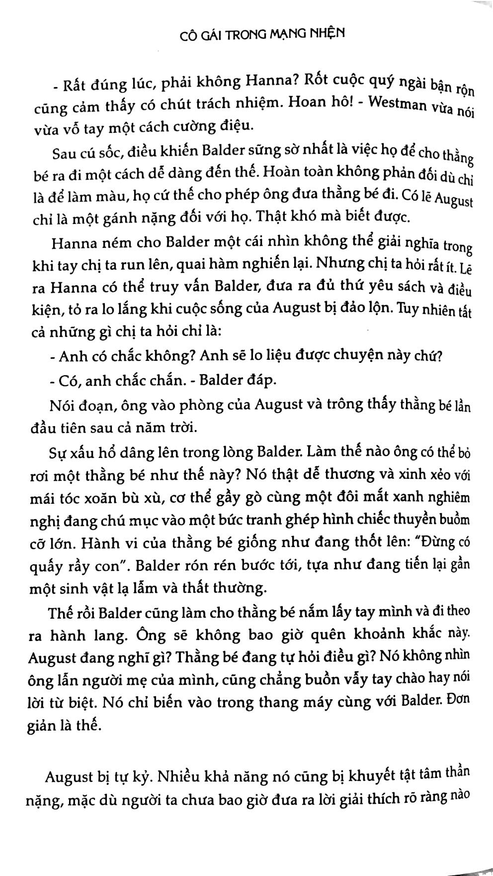 Fahasa - Cô Gái Trong Mạng Nhện