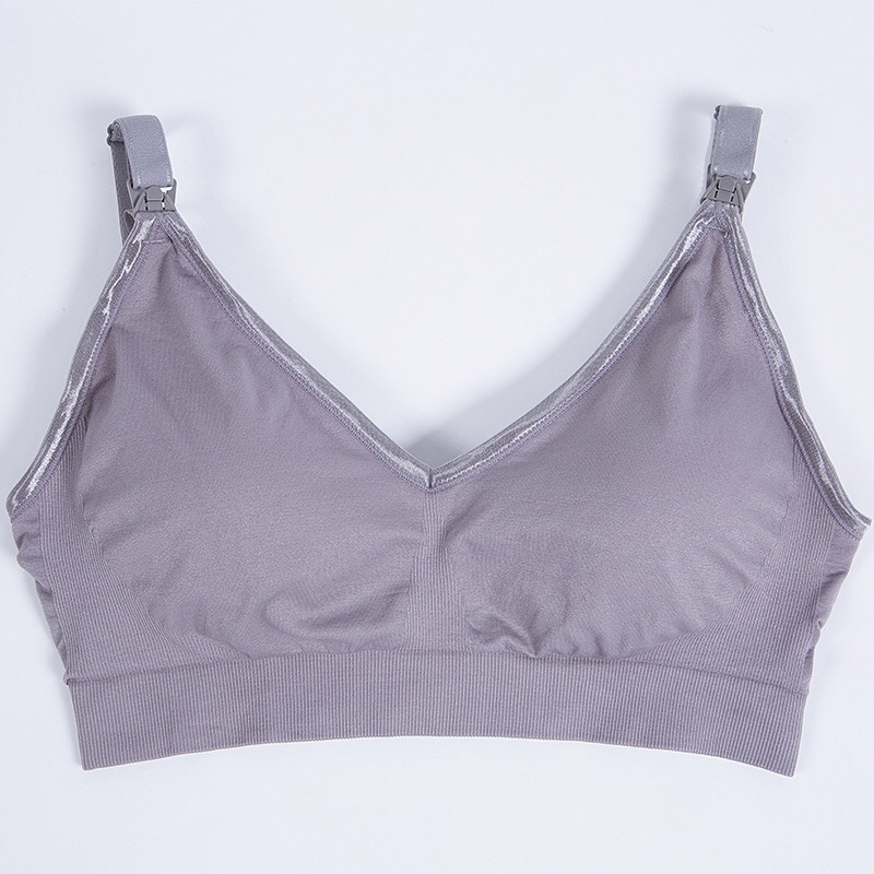 [Hoàn Tiền 6%] Áo lót bầu sau sinh cho con bú, chất thun cotton không gọng co giãn mềm mịn, nâng ngực bà bầu bigsize