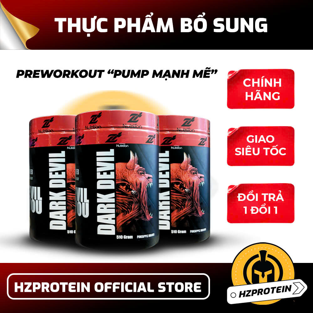 ZNUTRITION DARK DEVIL PREWORKOUT - EXPLOSIVE STRENGTH BOOST (30 SERVINGS)