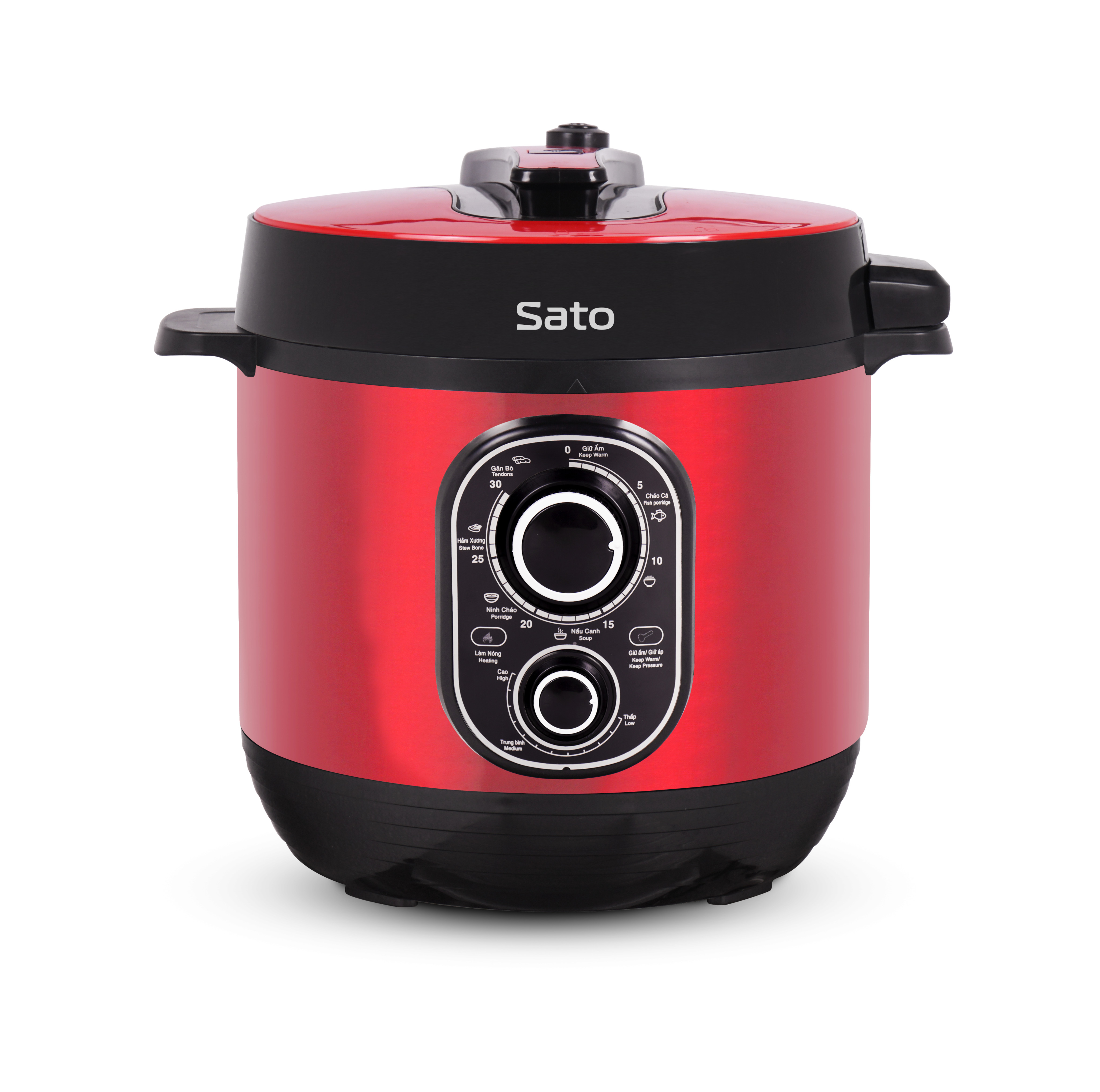 Seri nồi áp suất điện cao cấp Sato