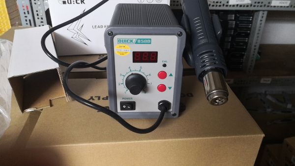 Máy khò chỉnh nhiệt độ chính hãng zin Quick 858