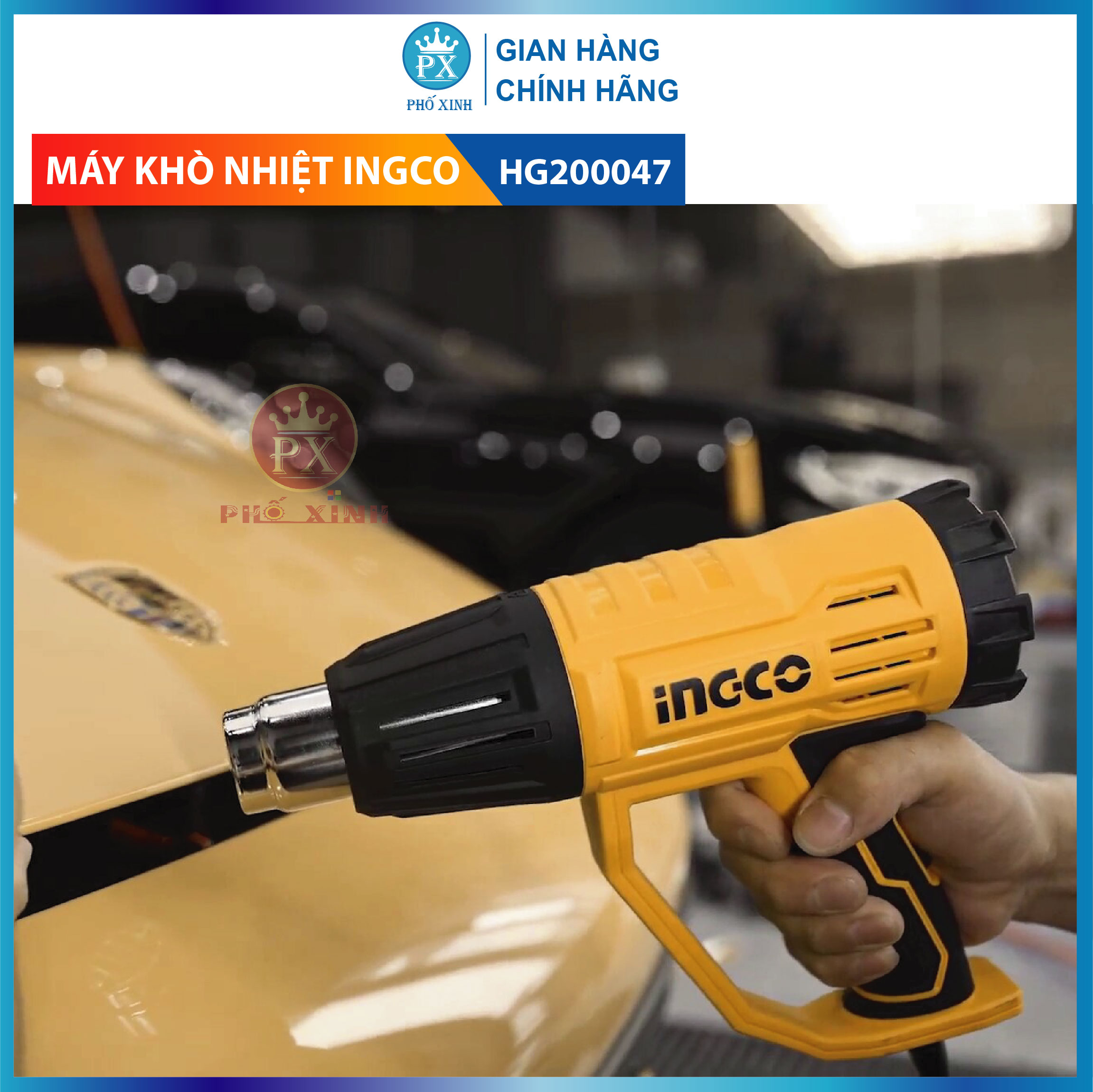 Máy thổi nhiệt INGCO - HG200028-HG200047