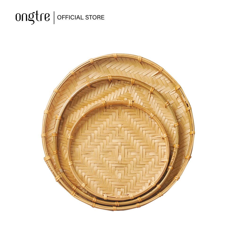 Mẹt tre thủ công, Size: 20cm-60cm (ẩm thực cổ truyền) | ongtre® (Vietnam)