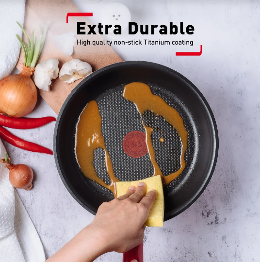 [FREESHIP] Chảo chiên sâu lồng Tefal So Chef 24/28cm