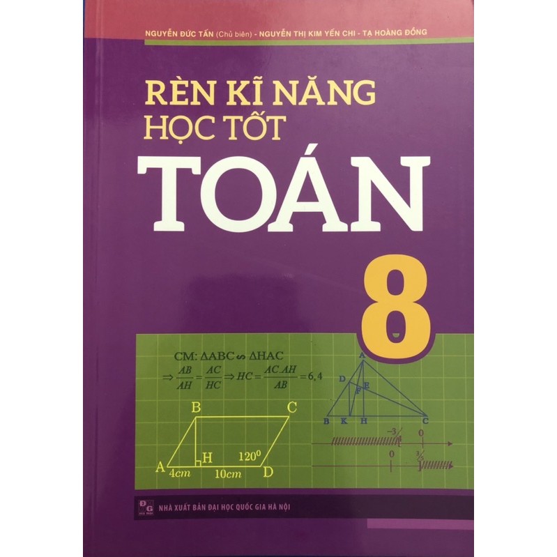 Sách - Rèn Kĩ Năng Học Tốt Toán lớp 8
