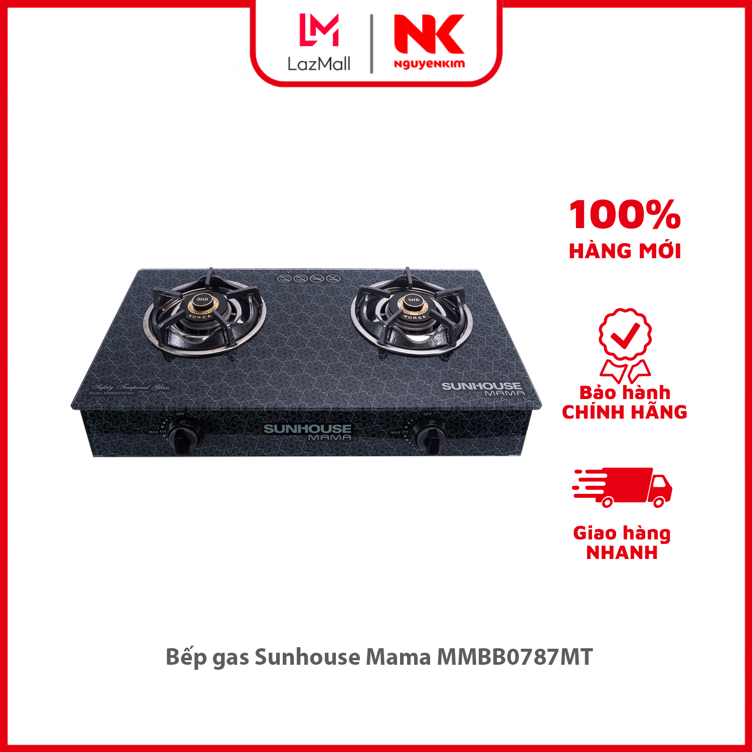 Bếp gas Sunhouse Mama MMBB0787MT