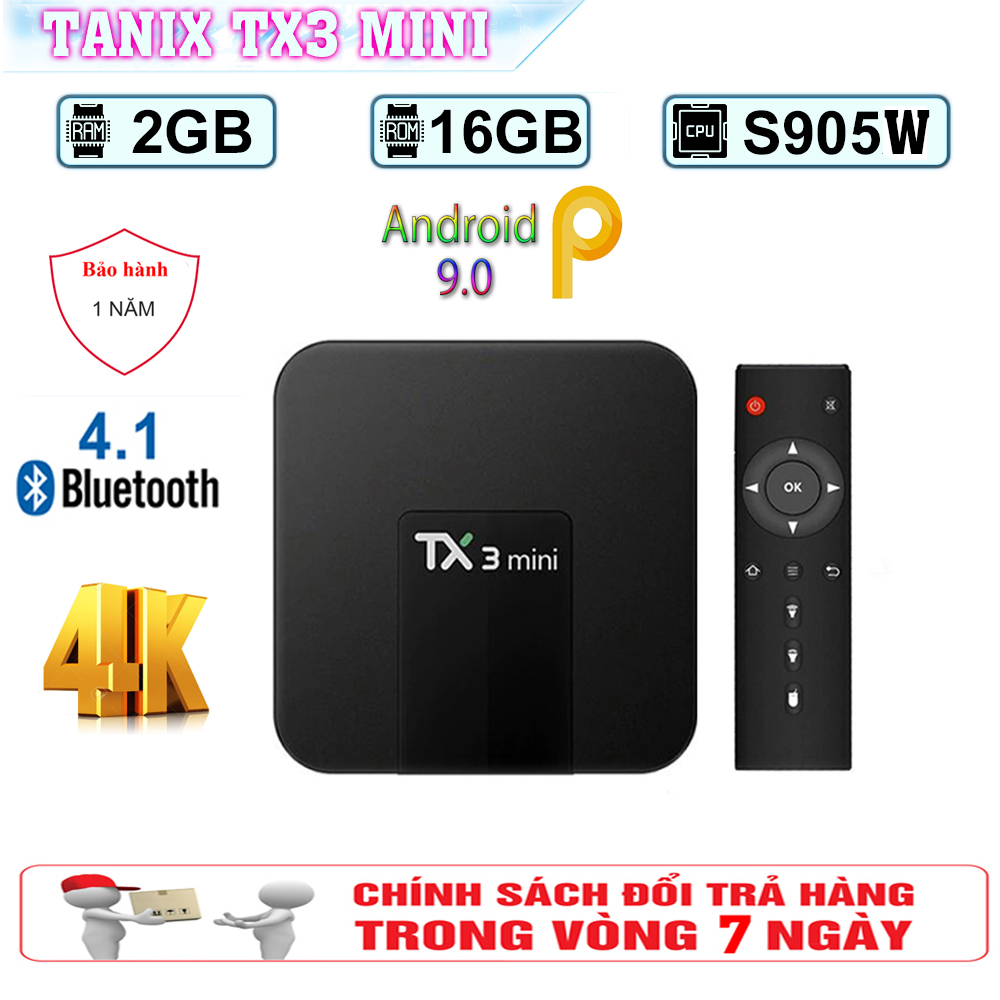 >> BÁO GIÁ ANDROID BOX X96 MINI RAM 2GB - HÀNG CHÍNH HÃNG | Shopee Lazada Sendo Tiki mới nhất 168 Android Tivi Box Tx3 mini Ram 2GB - Rom 16GB - Bluetooth 5.0 - Phiên bản chính hãng 2021