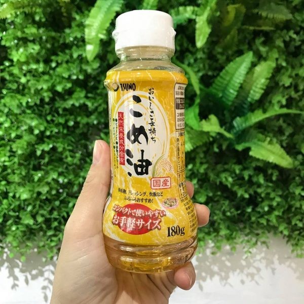 Dầu Gạo Nguyên Chất Tsuno Rice Oil 180g