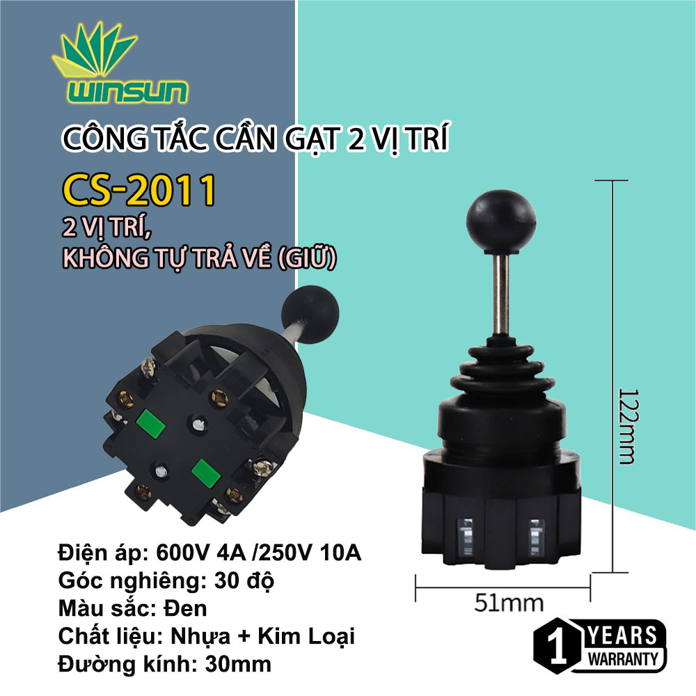Công tắc cần gạt 2&4 vị trí