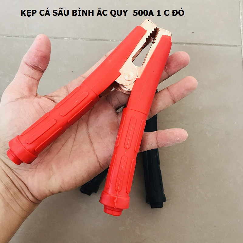 Kẹp ắc quy (acquy) 500a (Kẹp Đồng) 2 kẹp