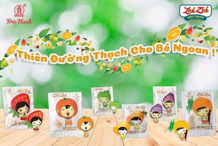 400g thạch zai zai mix nhiều vị