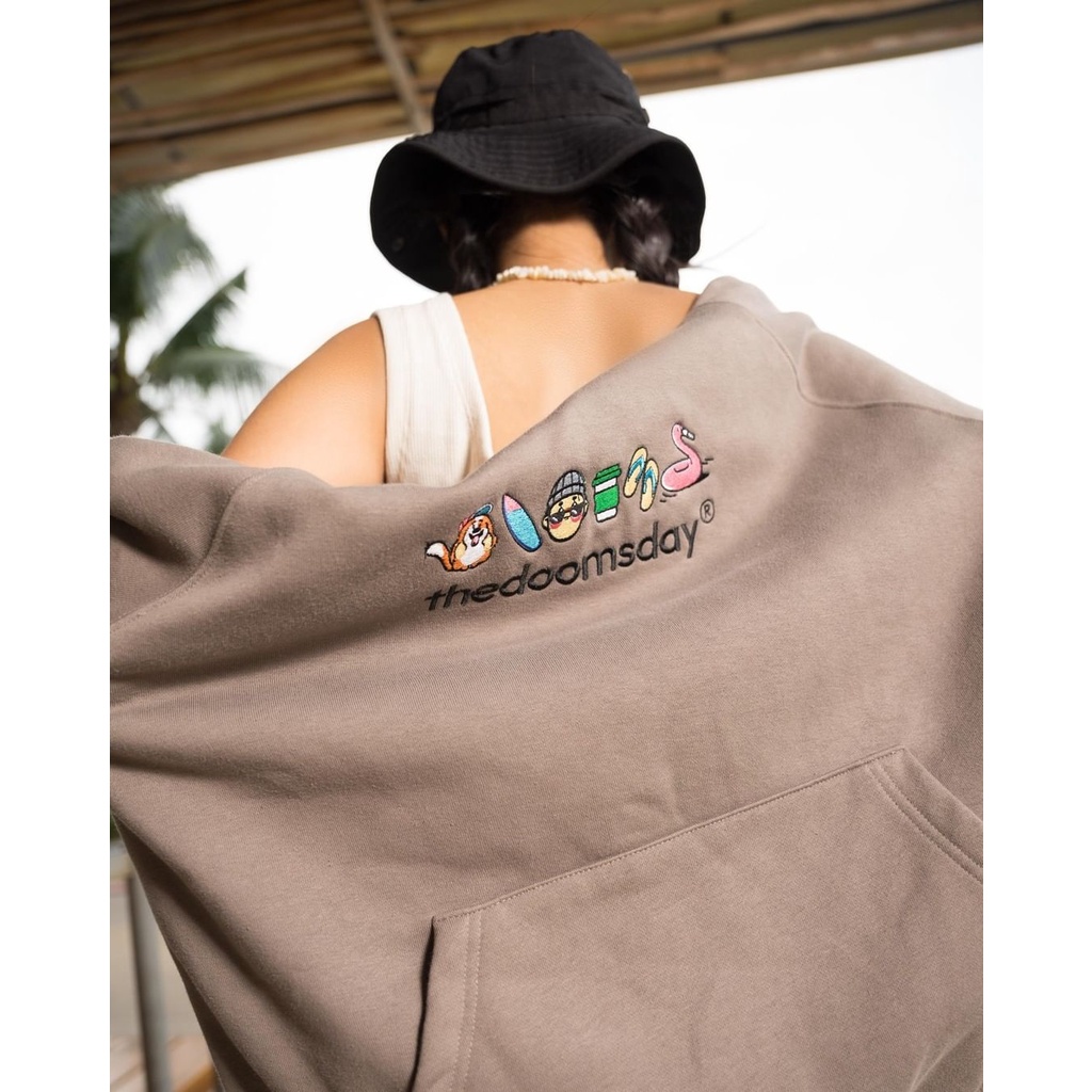 Áo Hoodie TDD®️ SURF KIT / CHOCOCHIP