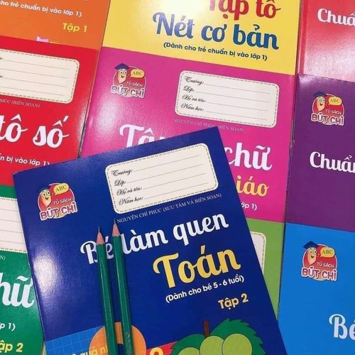 SÉT 10 QUYỂN SÁCH TẬP TÔ TRỌN BỘ CHO BÉ