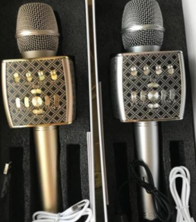 Micro không dây karaoke bluetooth Ys-95 cao cấp, mic livestream tích hợp loa hỗ trợ thẻ nhớ, usb thumbnail