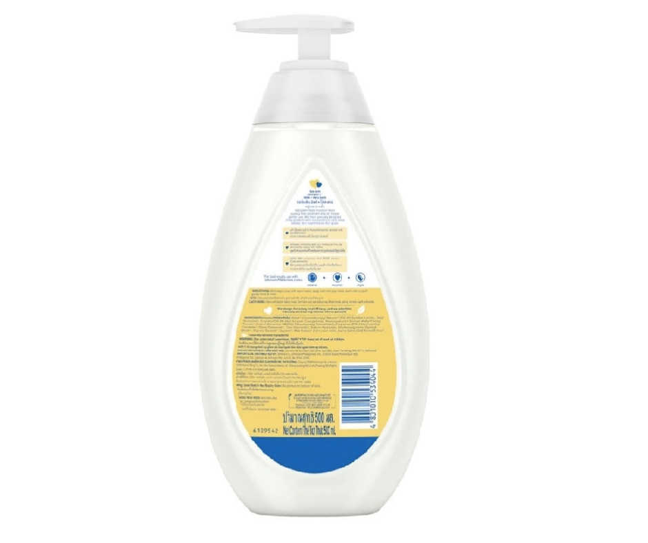 [Siêu thị WinMart] - Sữa tắm chứa sữa & yến mạch Johnson 500ml
