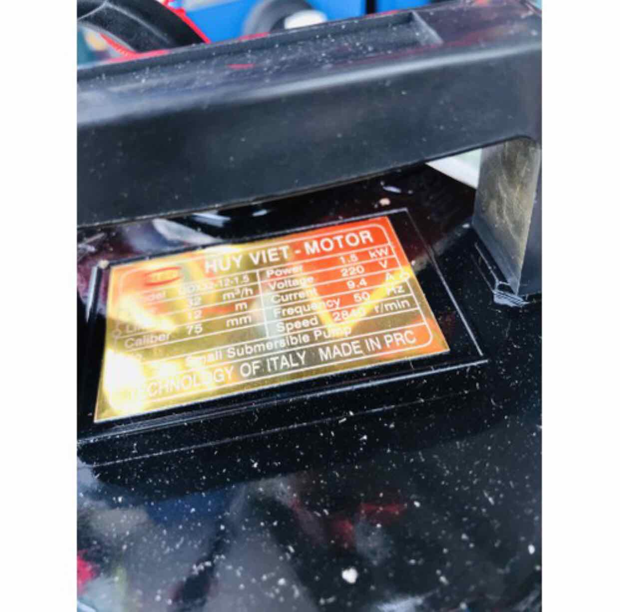 máy bơm - bơm thả chìm hút bùn1500w máy bơm chìm