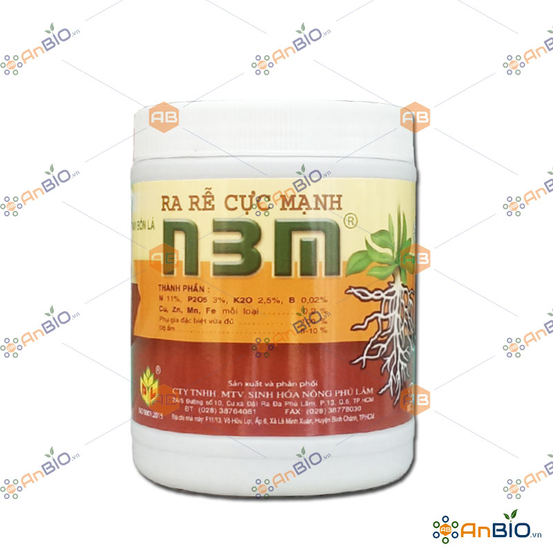 Phân bón kích rễ n3m hũ 500g - a2.1036