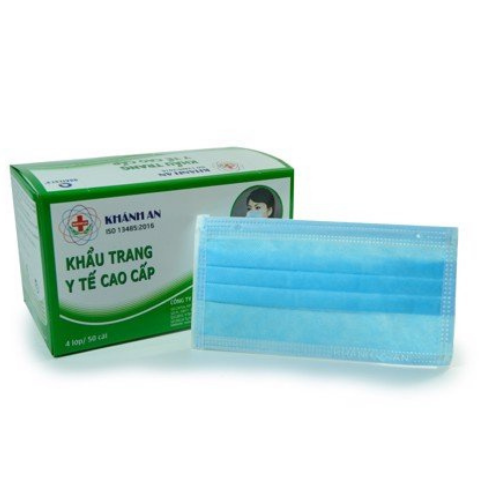 Khẩu Trang Y Tế Cao Cấp 4 Lớp Khánh An