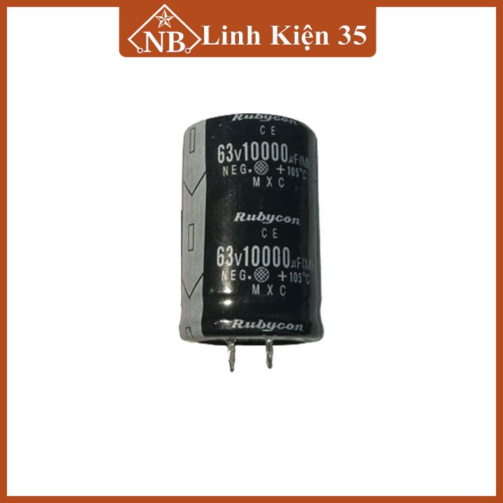 Tụ hóa phân cực 63V giá trị 1000uF