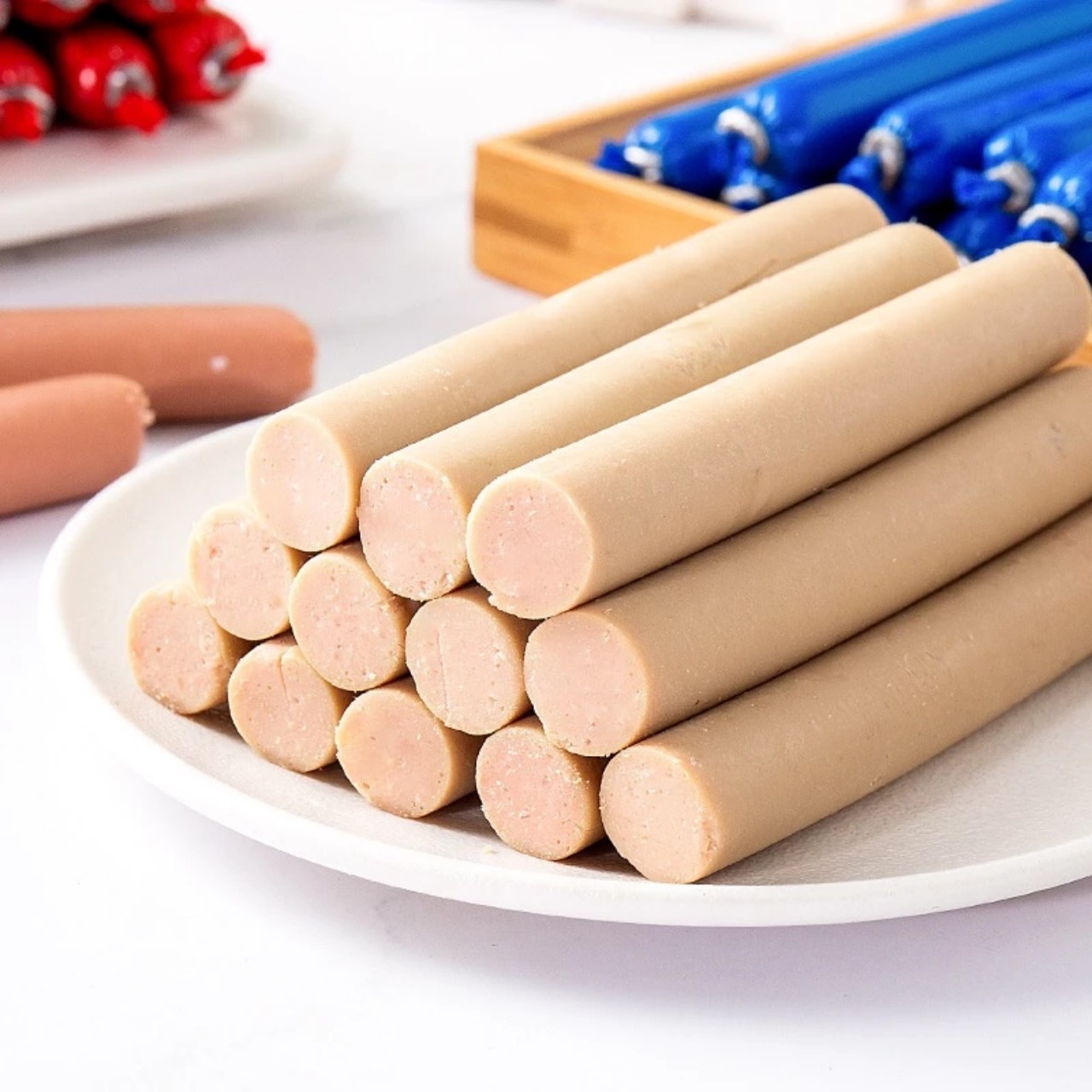 ( SỈ LẺ) Xúc Xích Cho Chó Mèo Thức Ăn dinh dưỡng