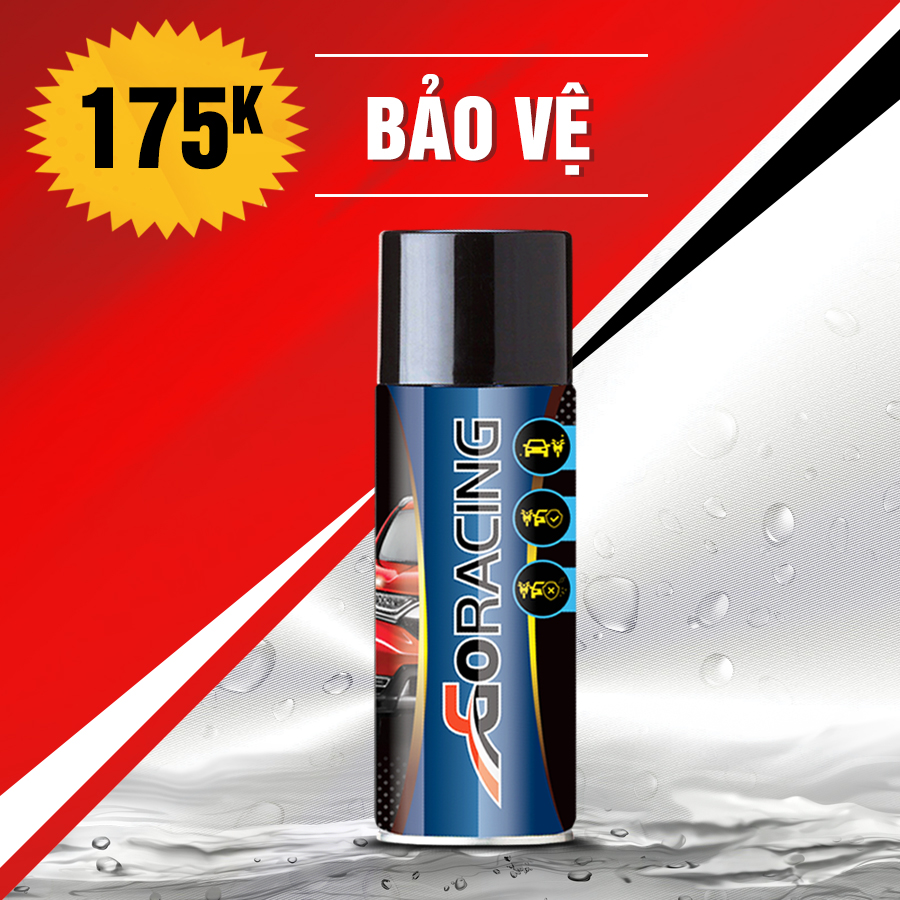 Chai dưỡng bóng dàn áo GoRacing (400ml) 340005
