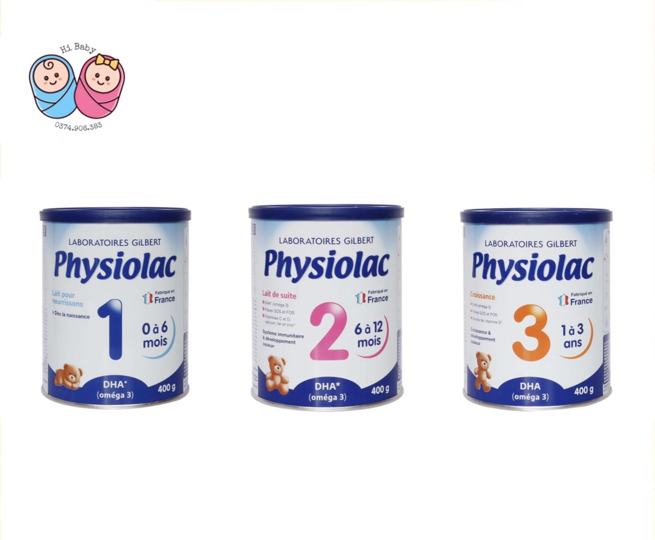 Sữa Physiolac số 2 900g dành cho trẻ từ 6 12 tháng