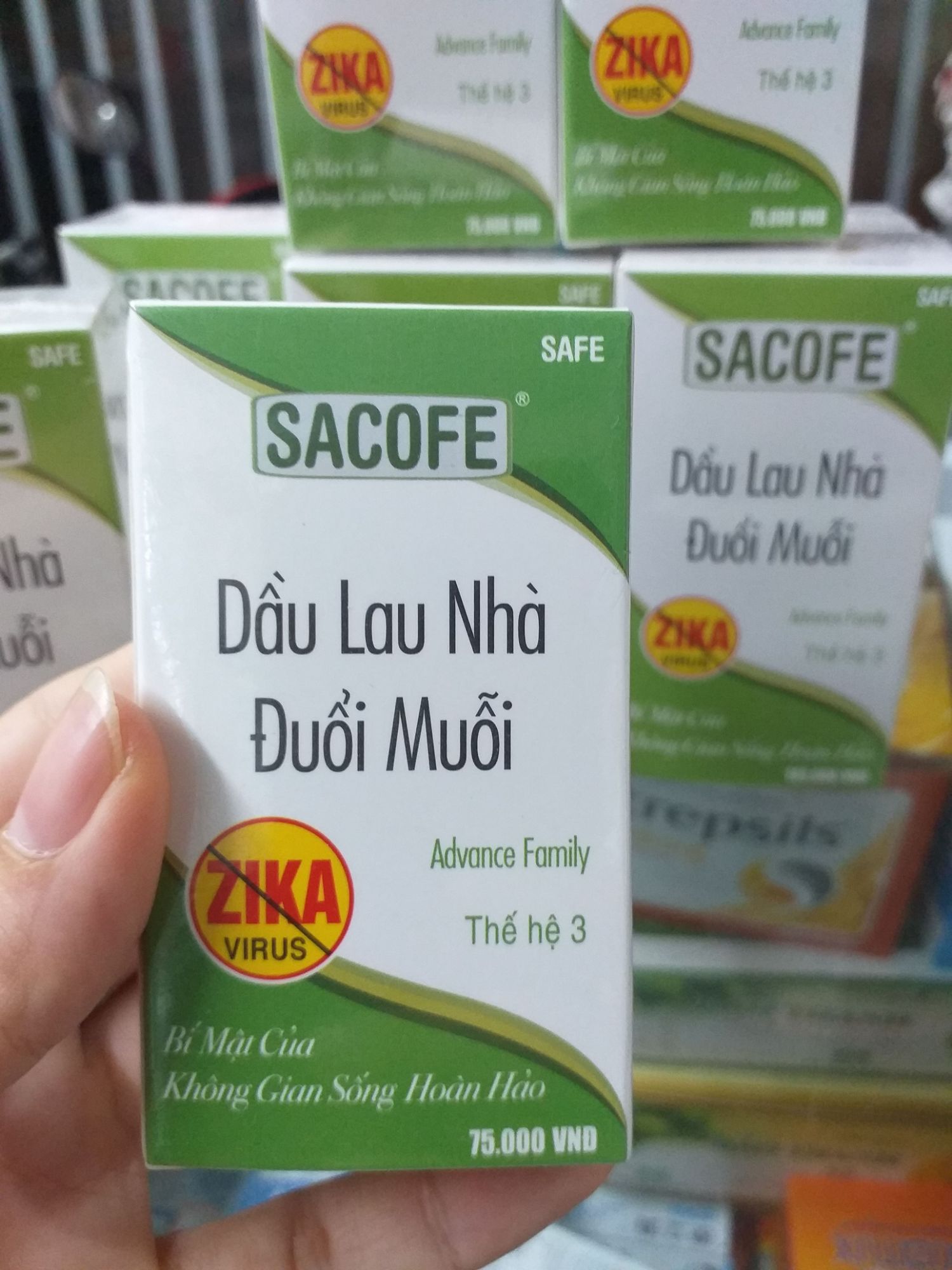 [HCM]DẦU LAU NHÀ ĐUỔI MUỖI SACOFE 10ML