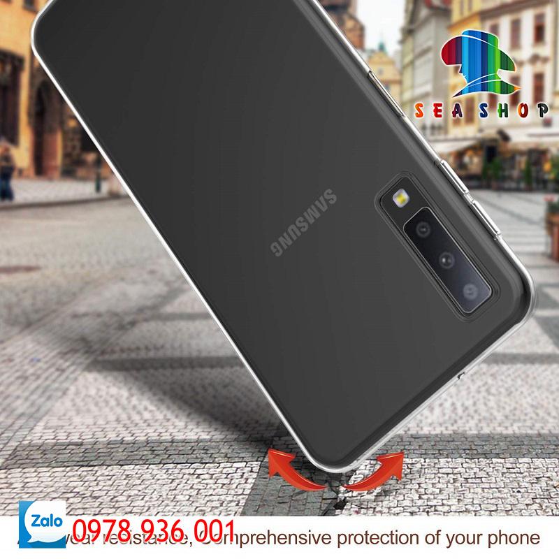 Ốp lưng Samsung Galaxy A7 2018 / A750 silicon trong suốt
