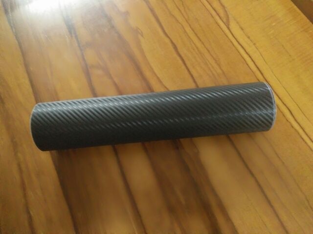 Bộ tem dán xe carbon 3D đen nhám 30x1met