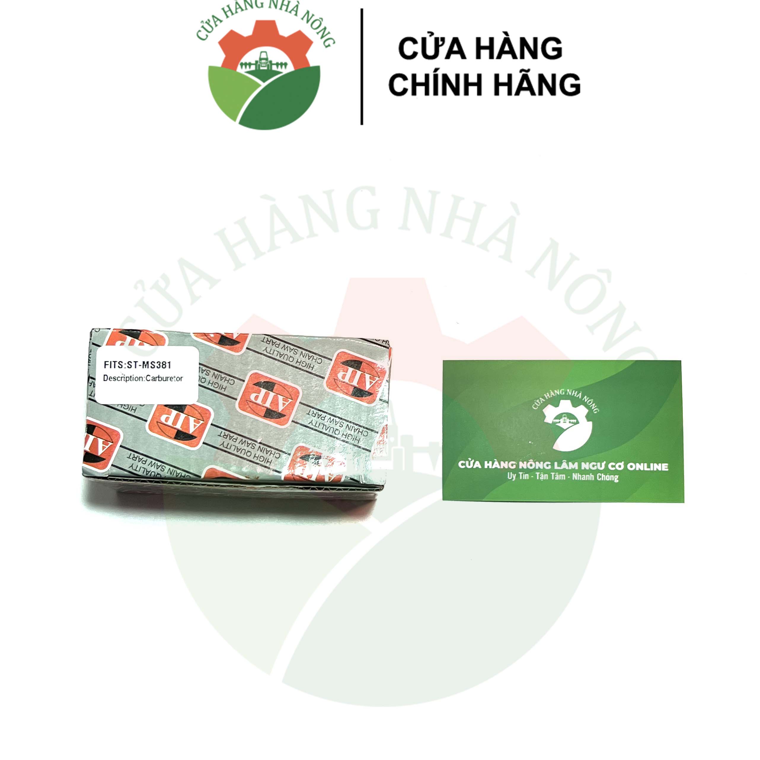 Bình xăng con AIP máy cưa  MS 381 Ấn Độ (chế hoà khí)